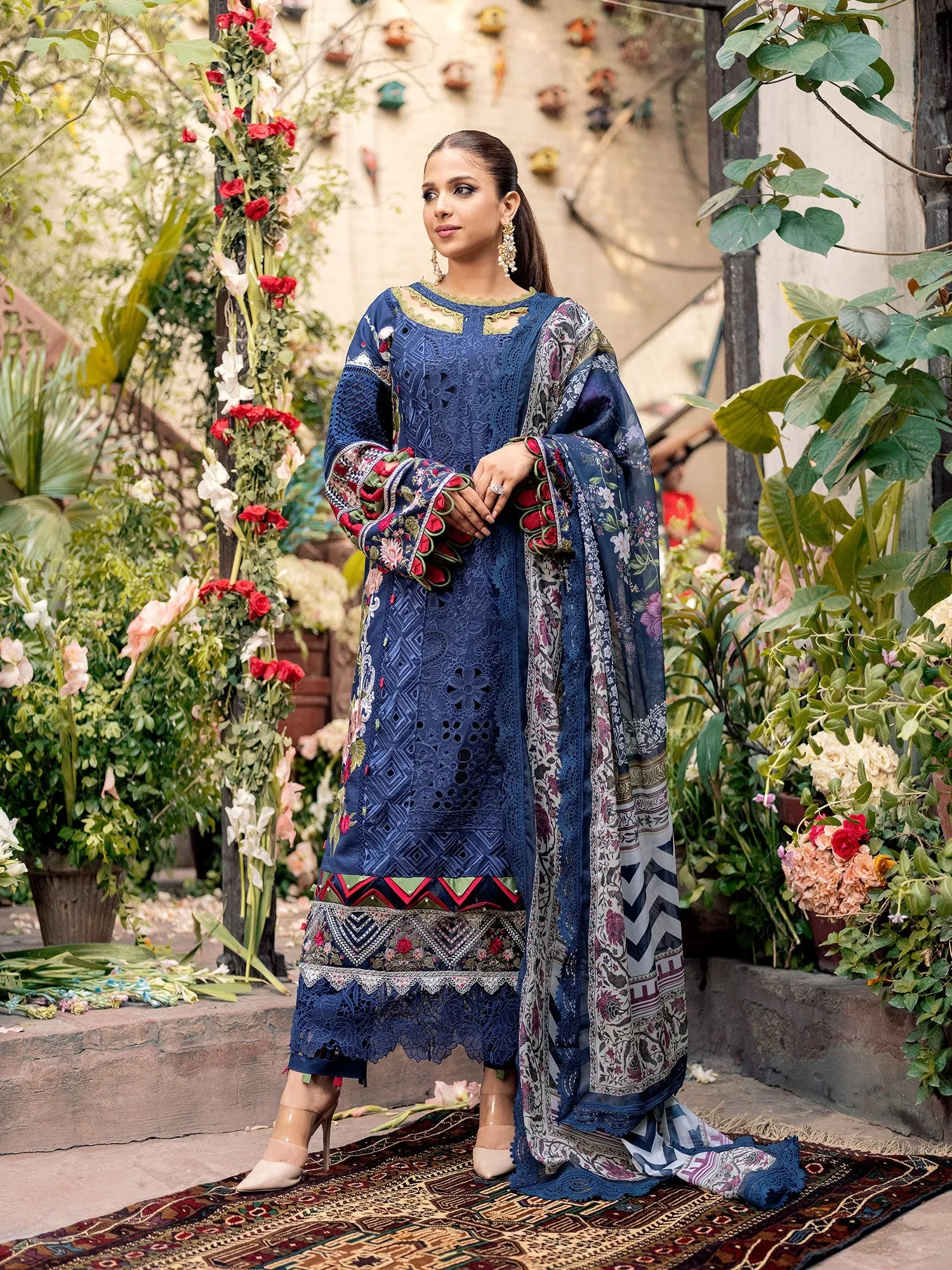 Maryam Hussain Luxury Lawn Collection 2023 – ZIMMEL