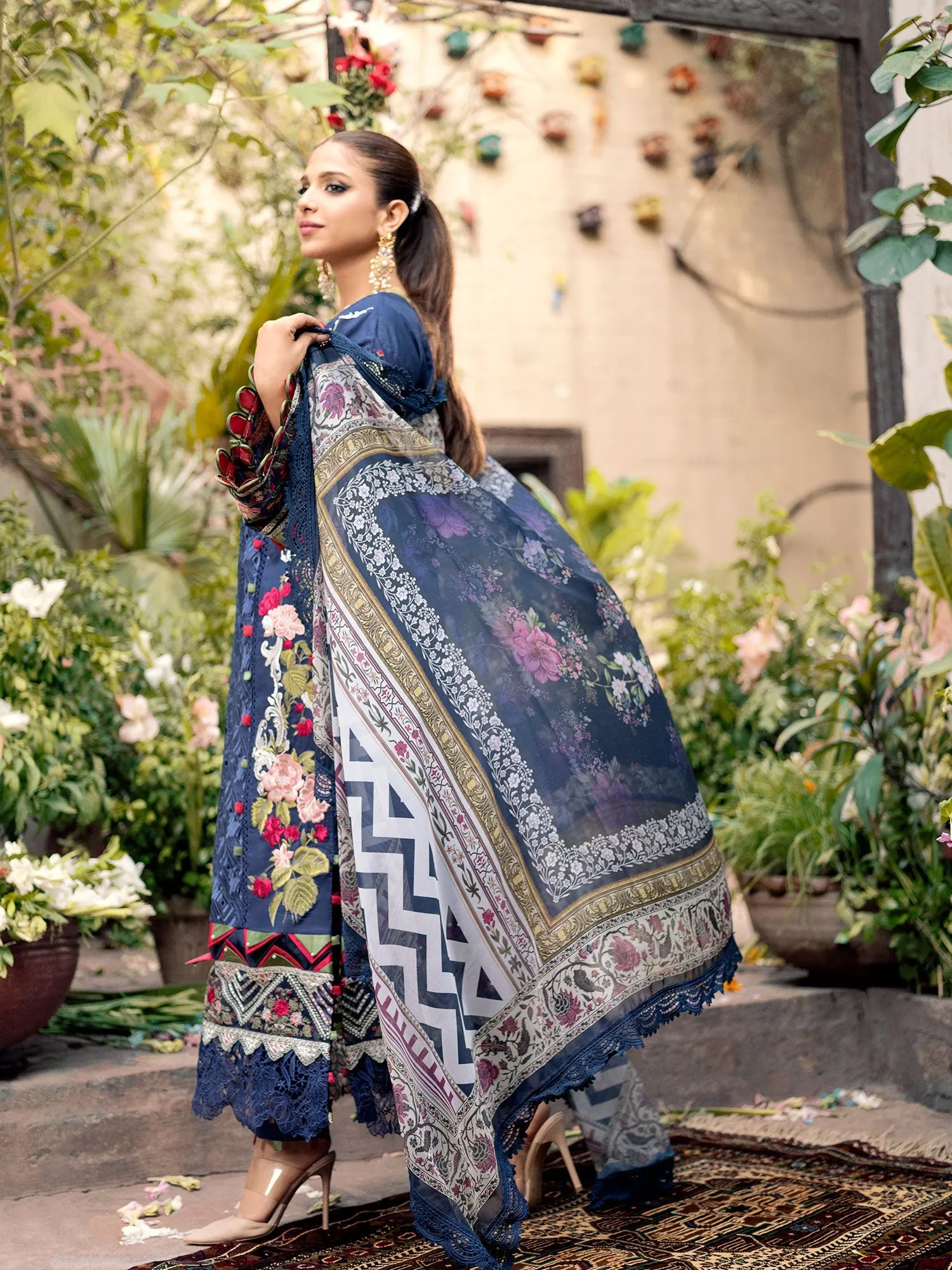 Maryam Hussain Luxury Lawn Collection 2023 – ZIMMEL