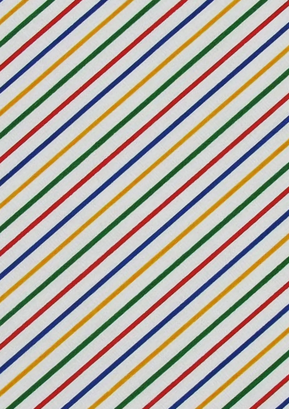 Multicoloured Stripes Polycotton Print Fabric Rainbow Horizontal Lines 45" D#173