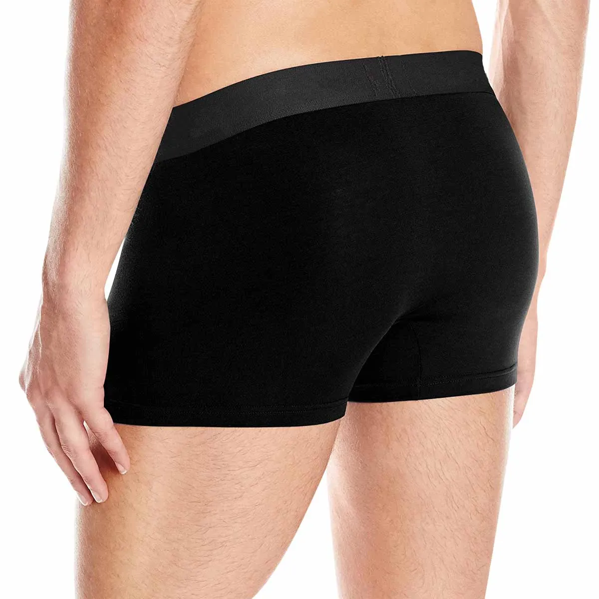 Personalized Men's Boxer Briefs Custom Face Mine Hug Underwear for Boyfriend Husband Men Best Gift for Him