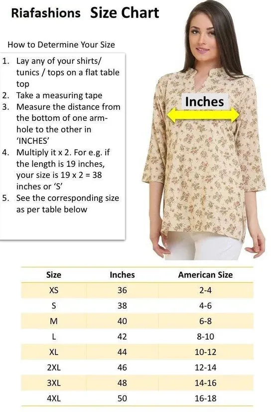 Pink French Crepe Printed Short Style Kurta