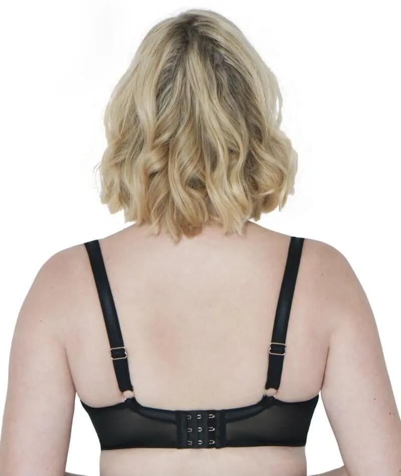 Scantilly Peek-A-Boo Lace Bra - Black