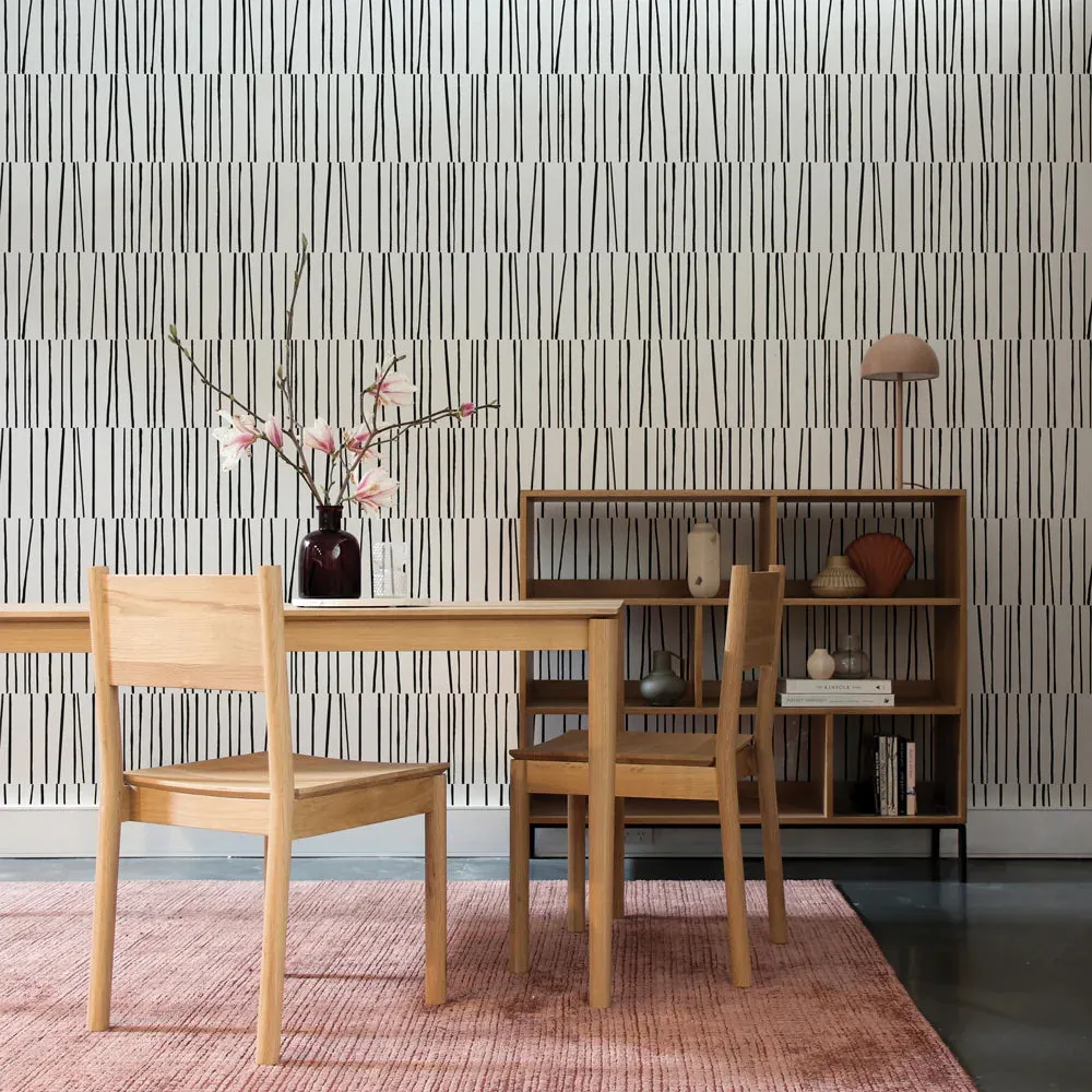 Shift Peel and Stick Wallpaper By Bobby Berk