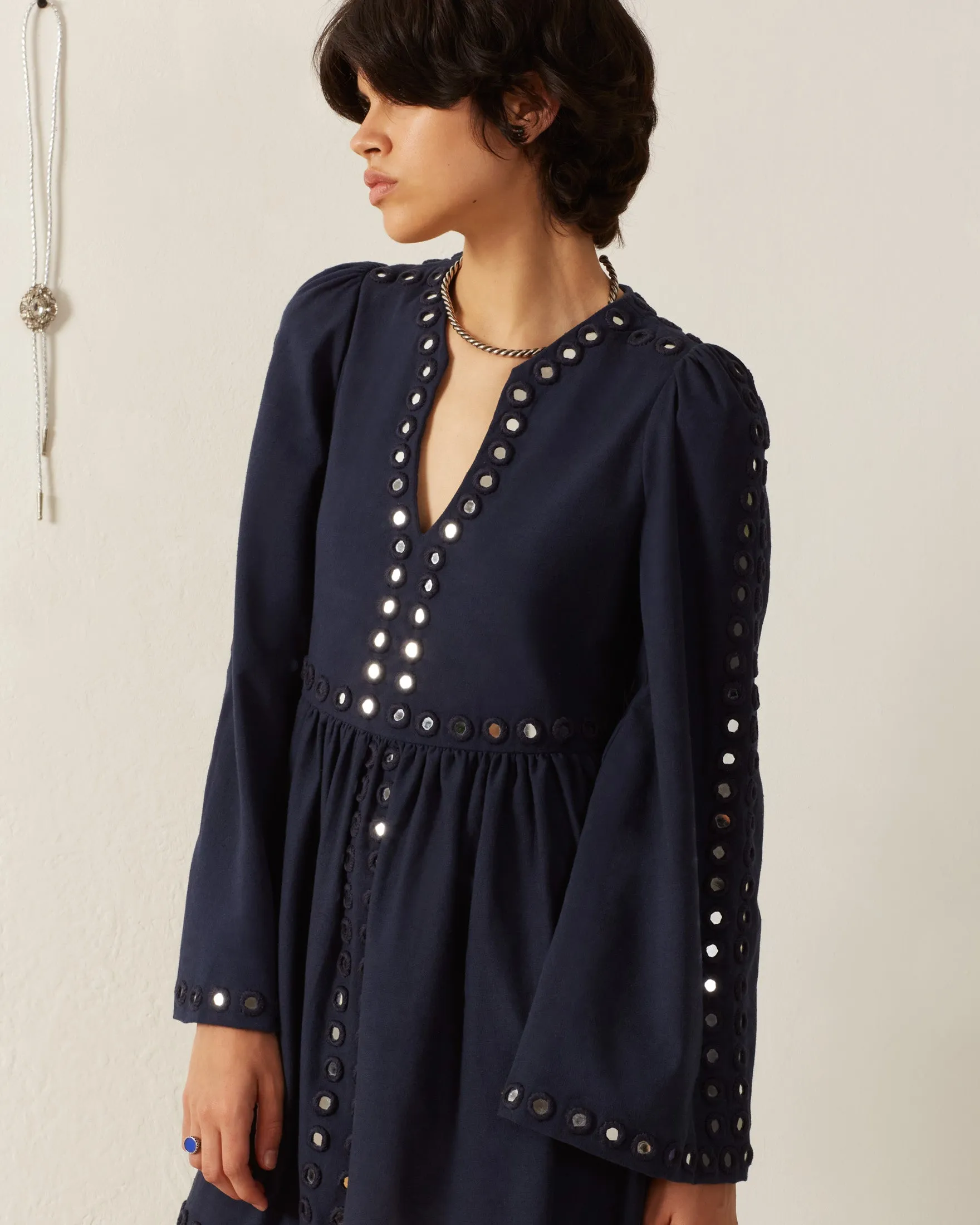 Silvie Midnight Mirror Dress