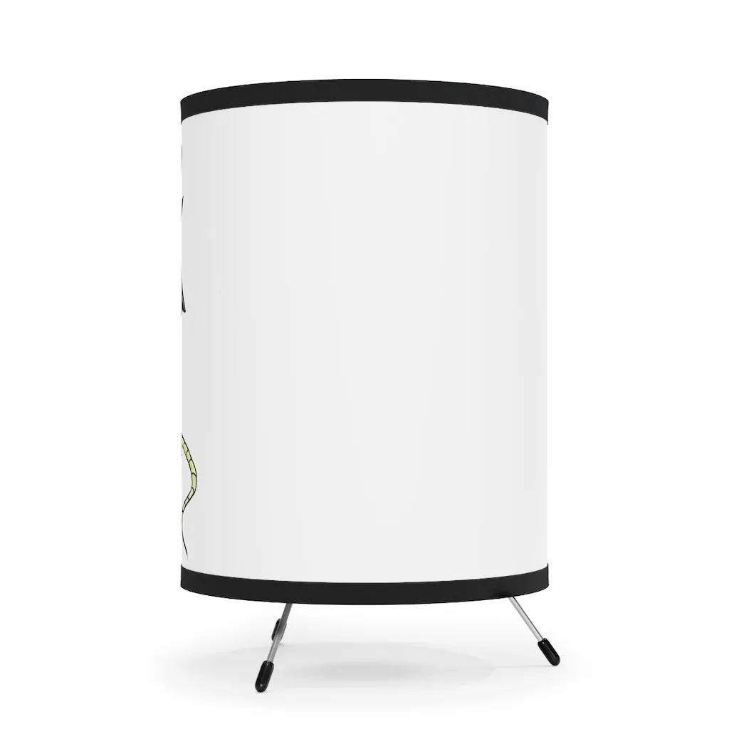 Snouse Tripod Lamp with High-Res Printed Shade, US/CA plug
