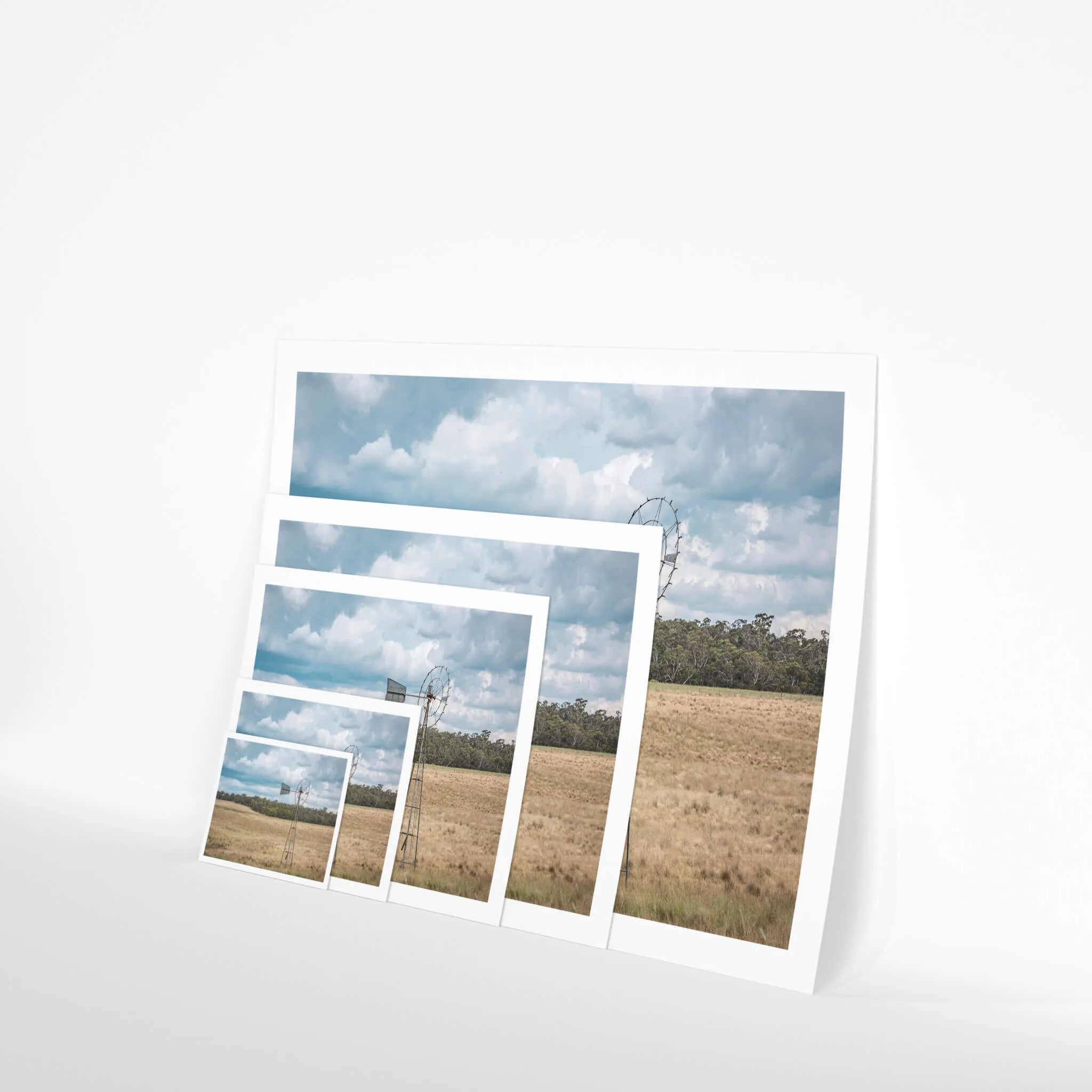 Snowy Mountains Windmill | Landscapes