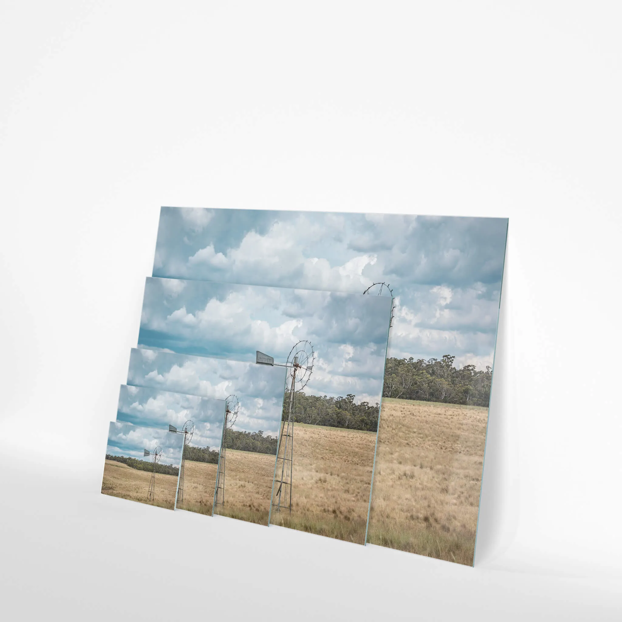 Snowy Mountains Windmill | Landscapes