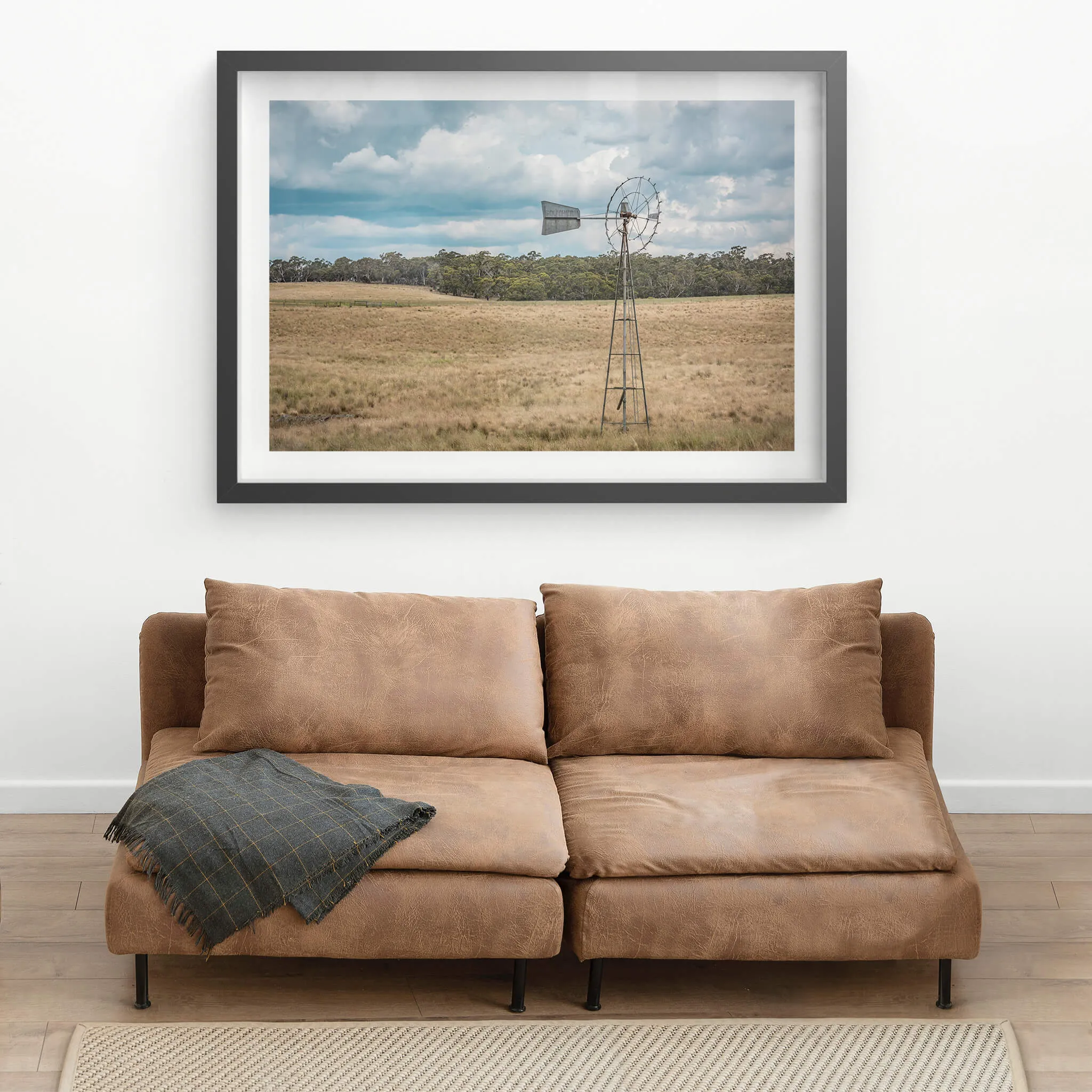 Snowy Mountains Windmill | Landscapes