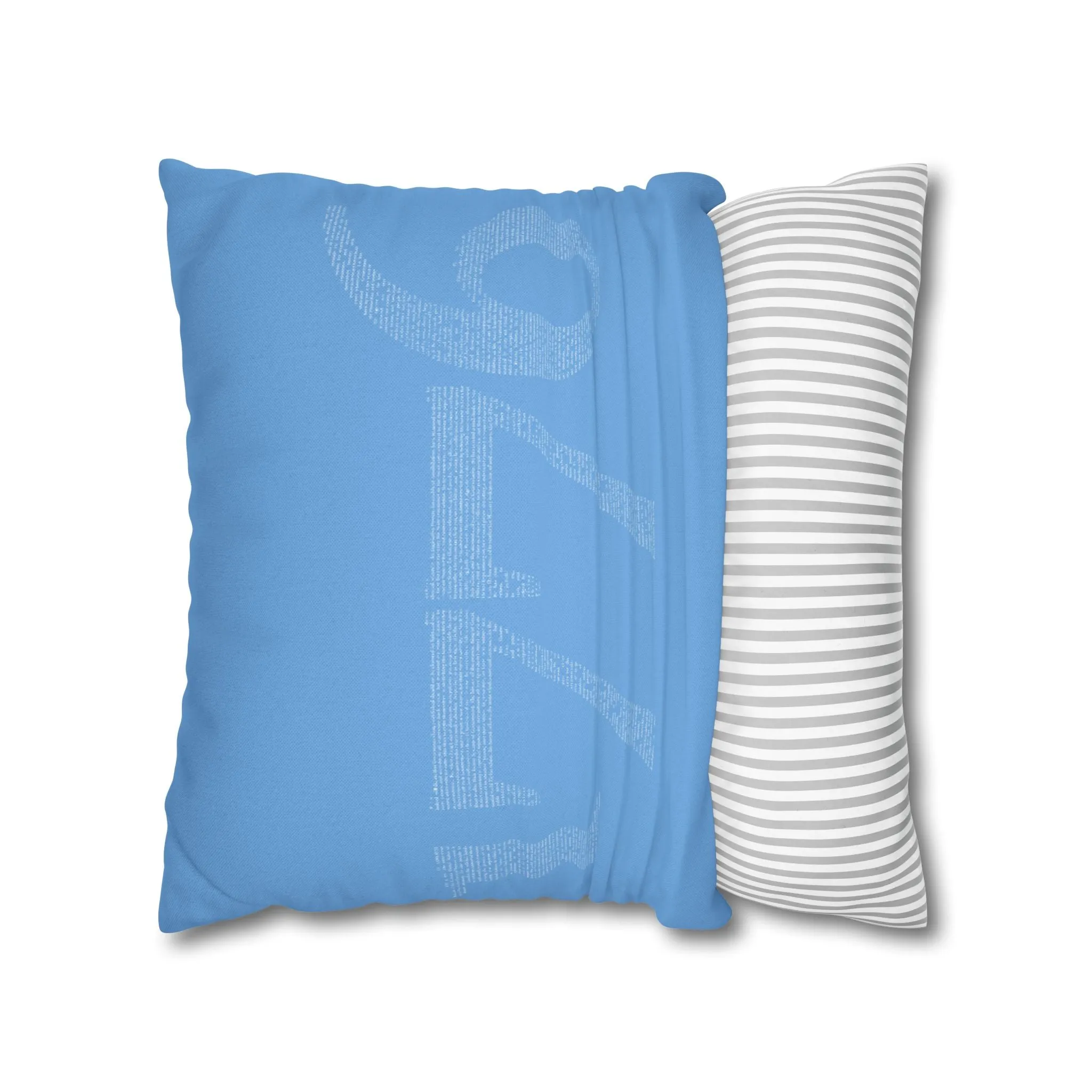 Spun Polyester Square Pillowcase