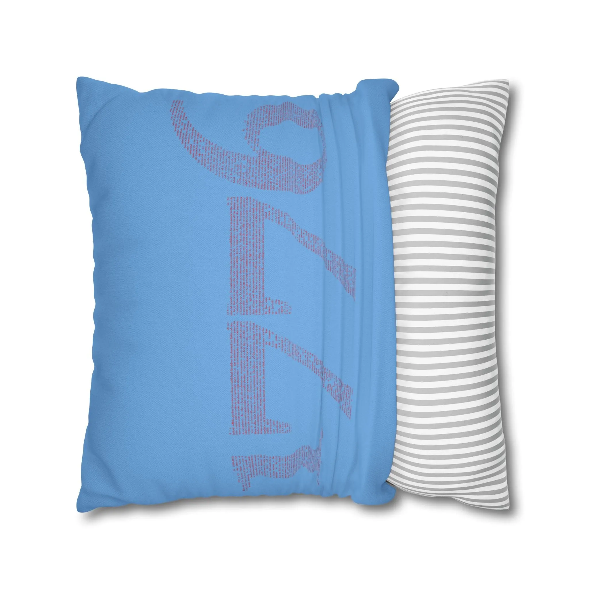 Spun Polyester Square Pillowcase