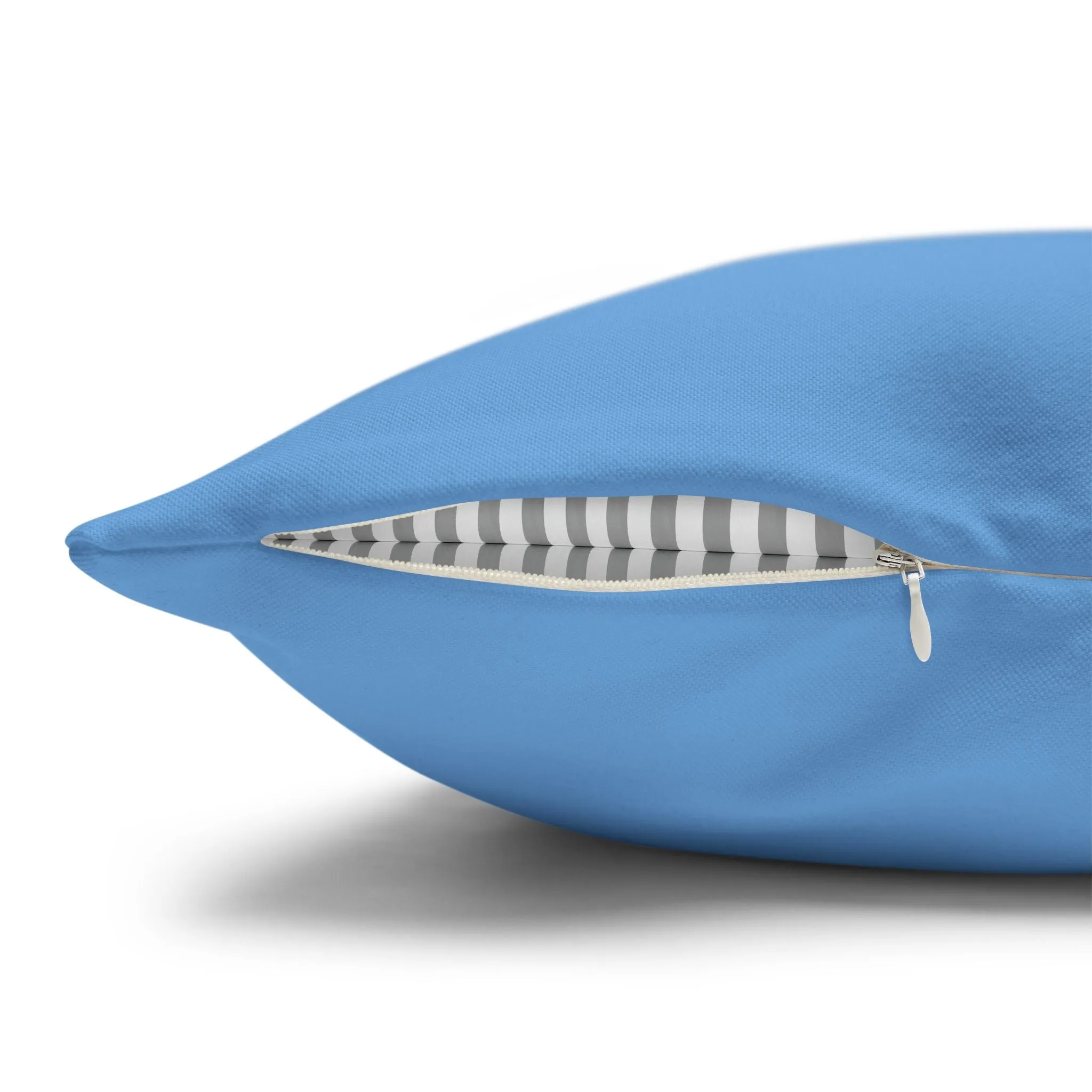 Spun Polyester Square Pillowcase
