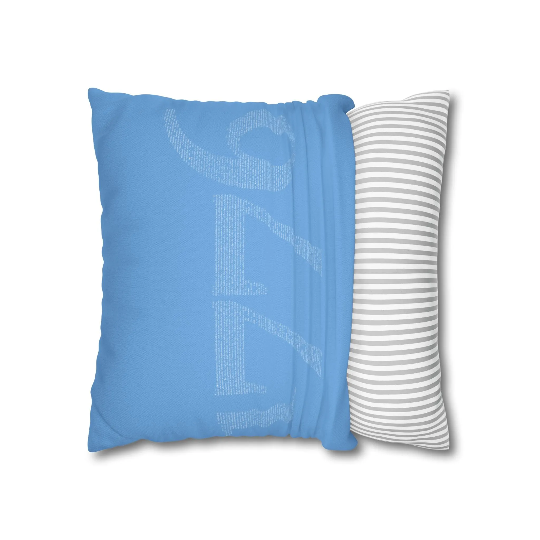 Spun Polyester Square Pillowcase