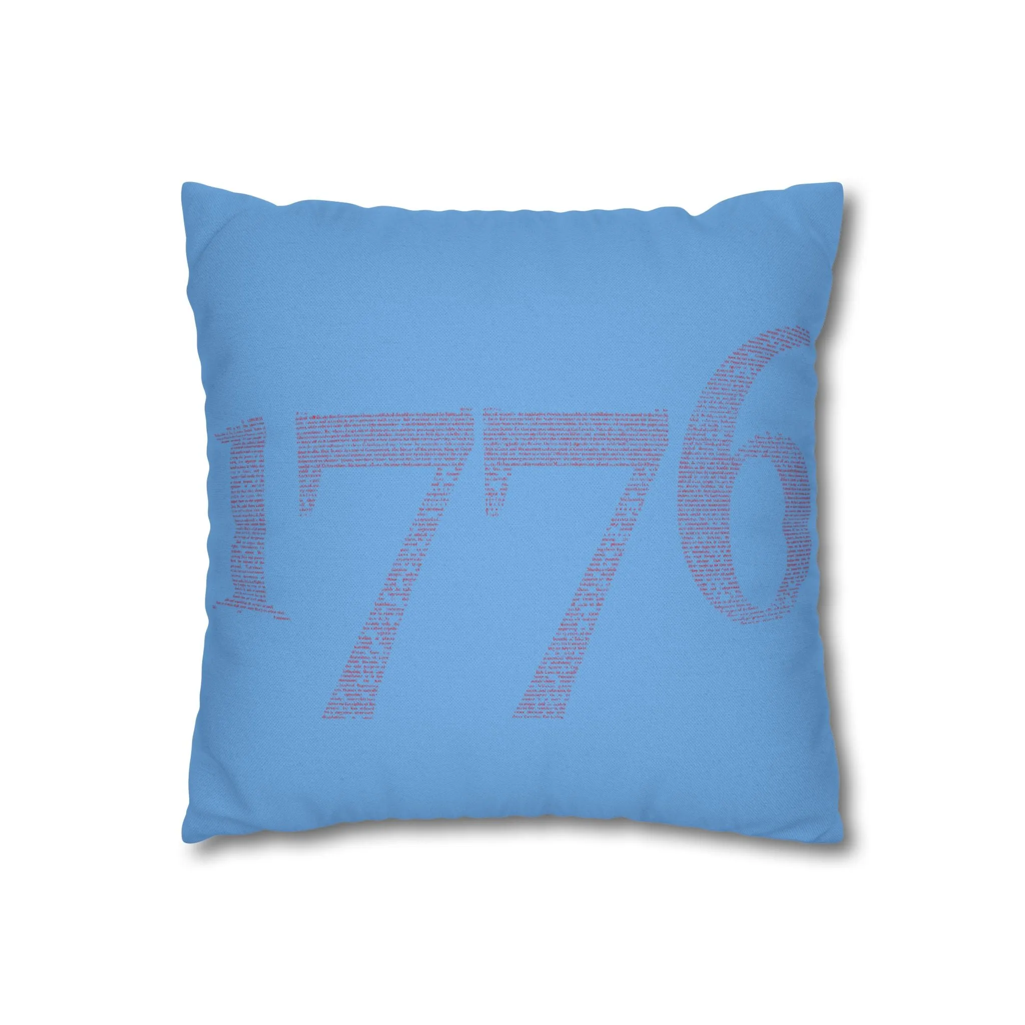 Spun Polyester Square Pillowcase
