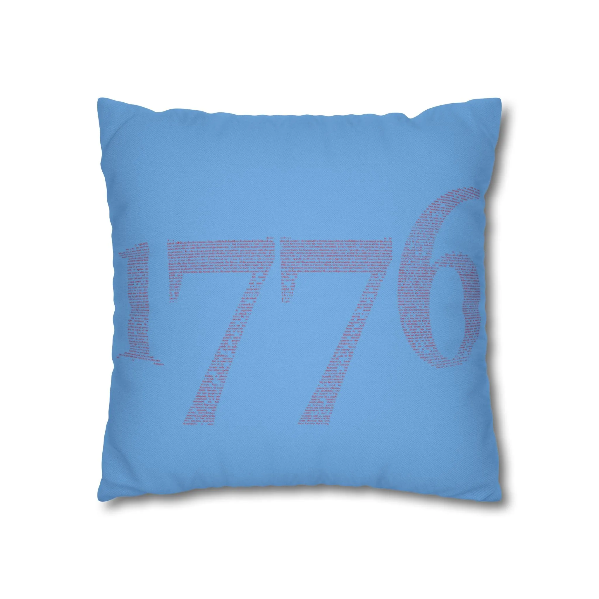 Spun Polyester Square Pillowcase