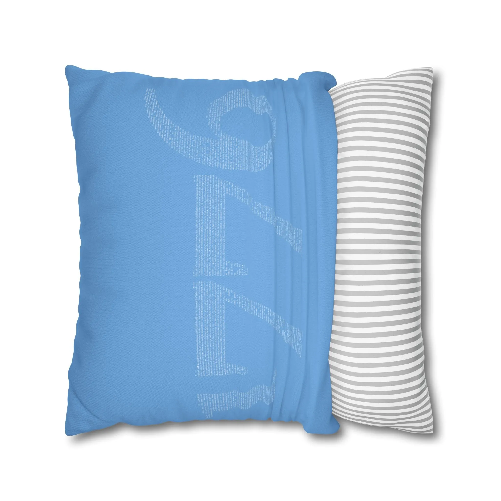 Spun Polyester Square Pillowcase