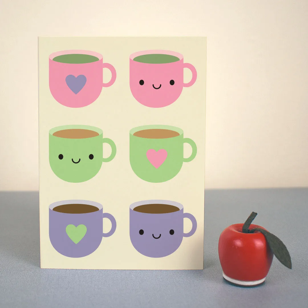 Tea Time Kawaii Card