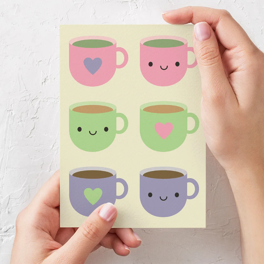 Tea Time Kawaii Card