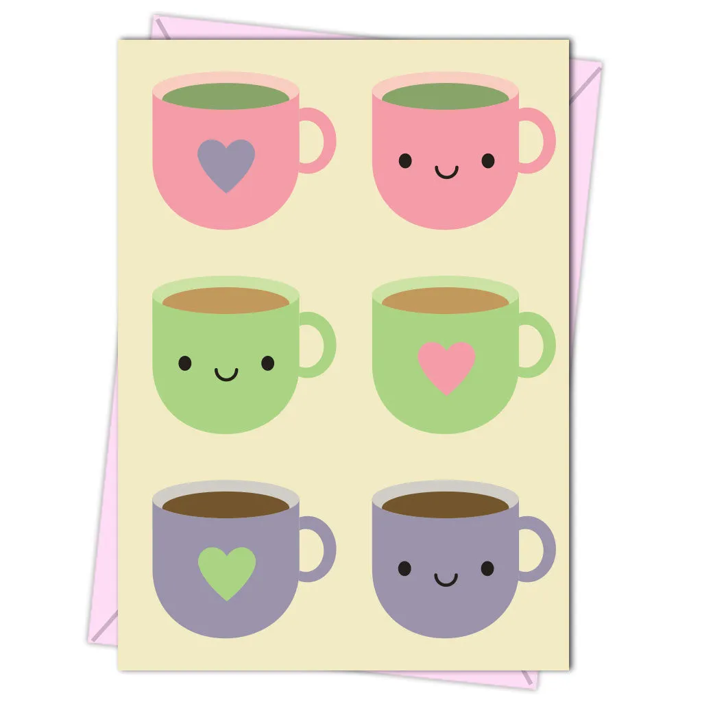 Tea Time Kawaii Card