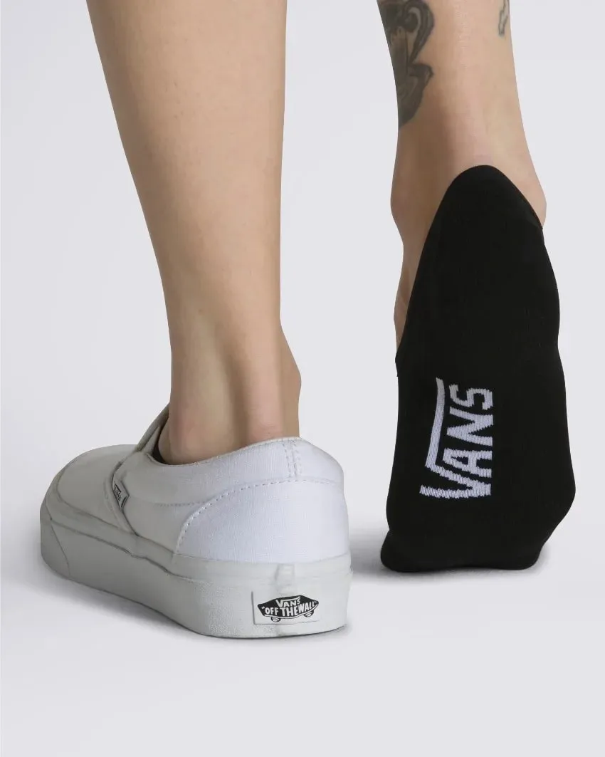 Vans Womens Classic Canoodle Sock 7-10 3 Pack Black