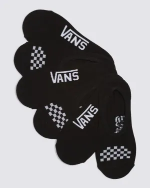 Vans Womens Classic Canoodle Sock 7-10 3 Pack Black