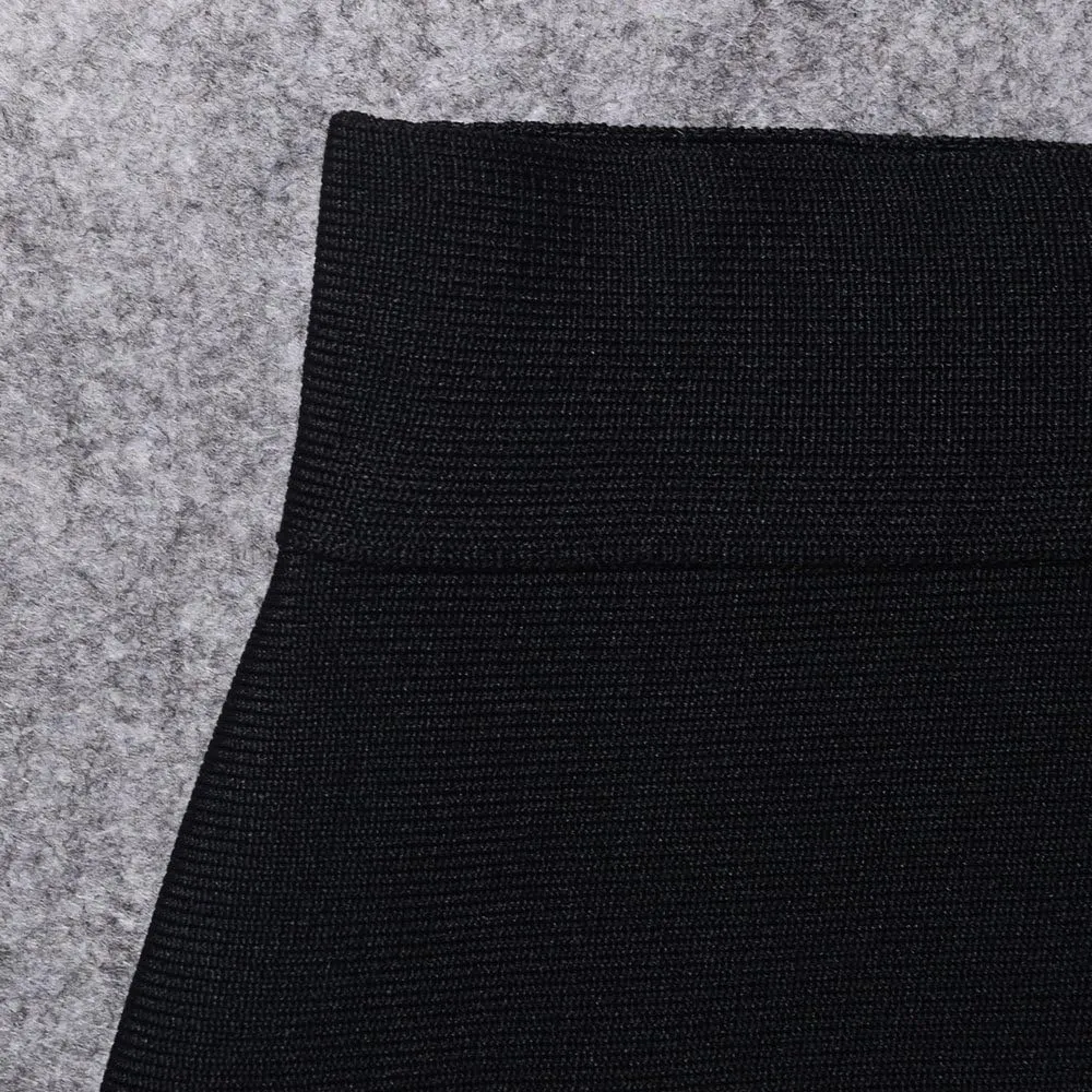 Women's High Waist Knee Length Bandage Pencil Skirt