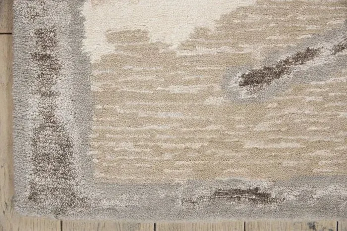 Wool CGW16 Eggshell/Misted Morning Rug