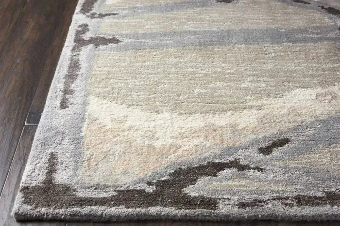 Wool CGW16 Eggshell/Misted Morning Rug