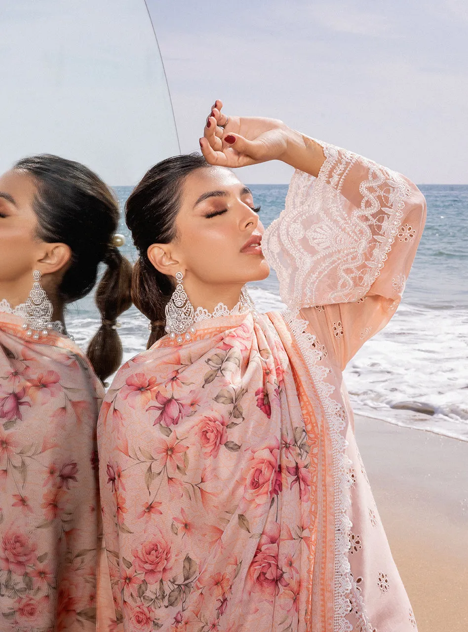 Zainab Chottani Chikankari Luxury Lawn Collection 2024 – Nora - 2A