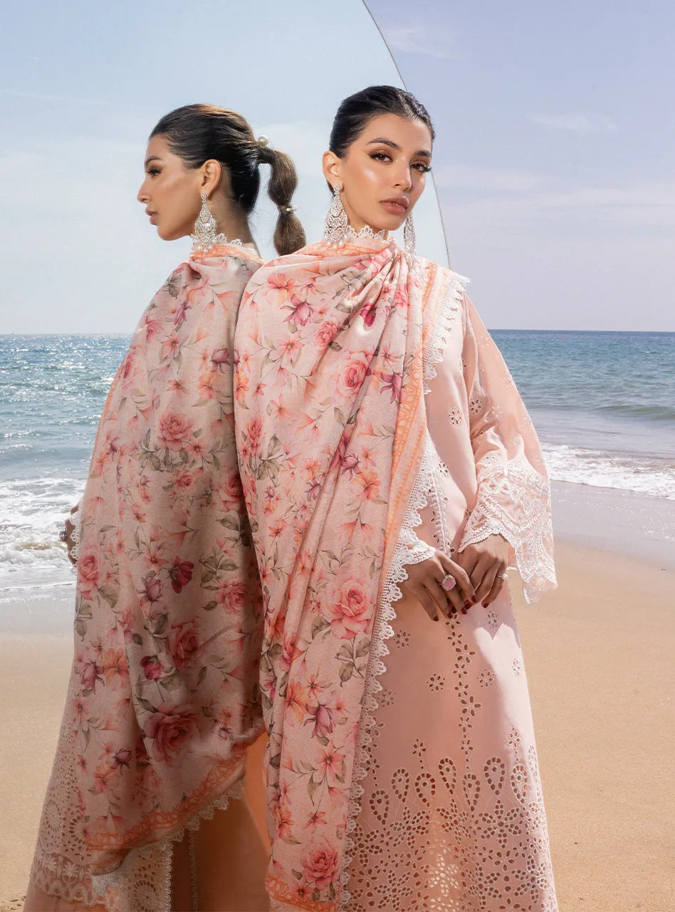 Zainab Chottani Chikankari Luxury Lawn Collection 2024 – Nora - 2A
