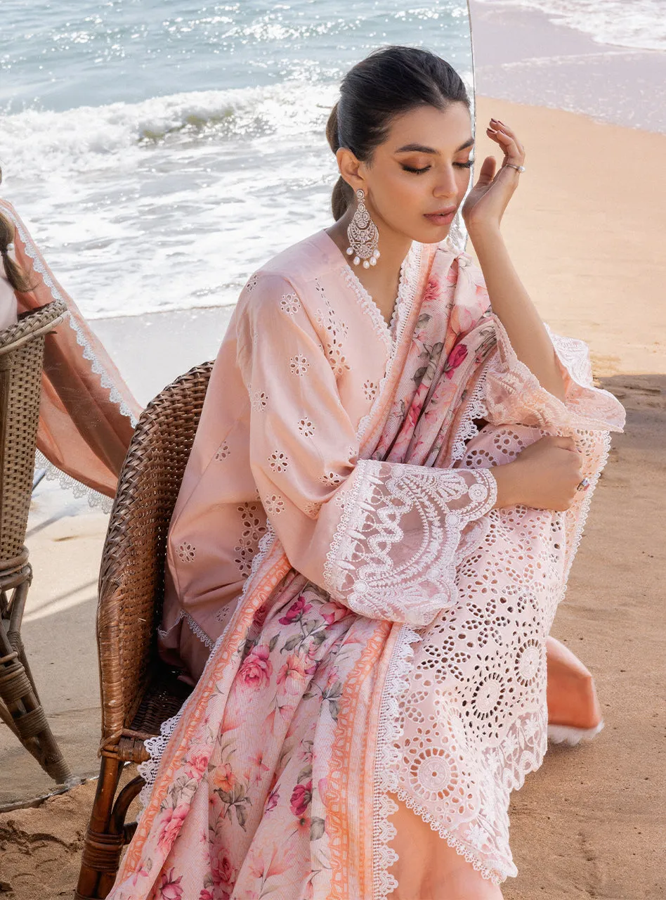 Zainab Chottani Chikankari Luxury Lawn Collection 2024 – Nora - 2A