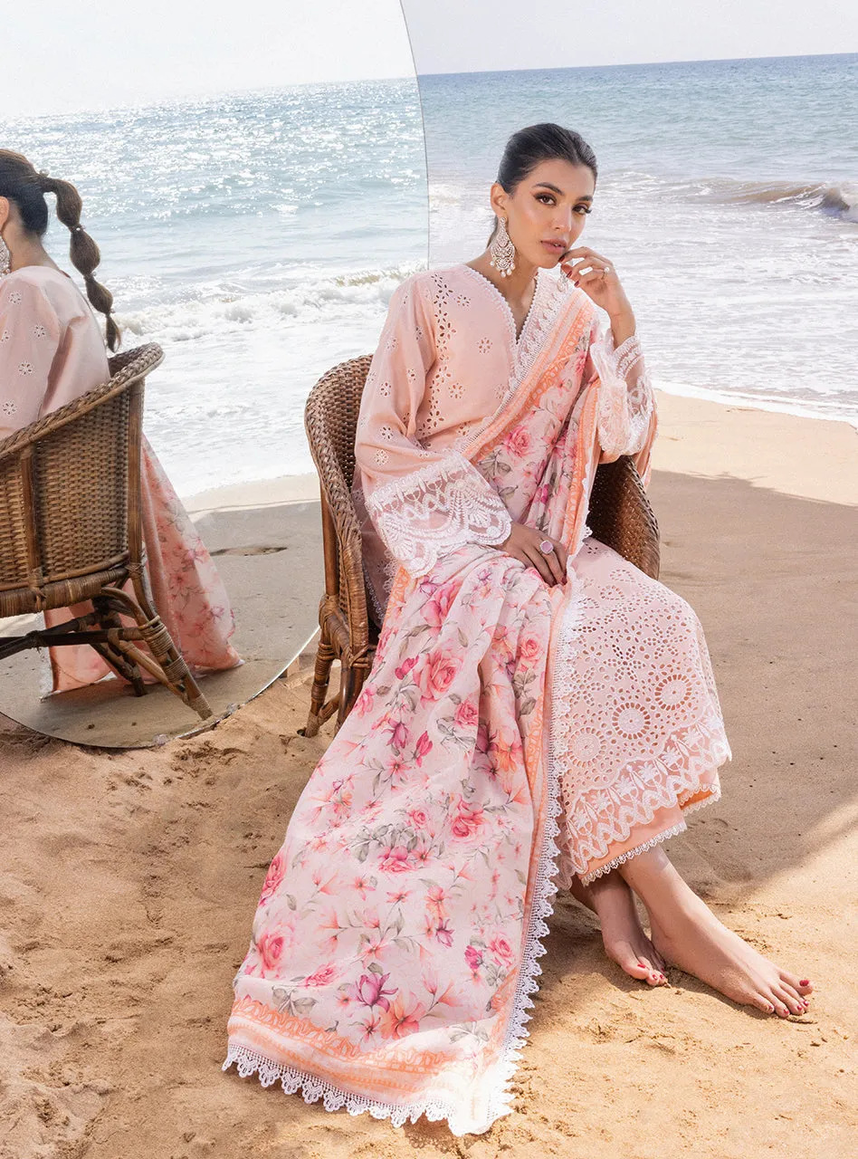 Zainab Chottani Chikankari Luxury Lawn Collection 2024 – Nora - 2A