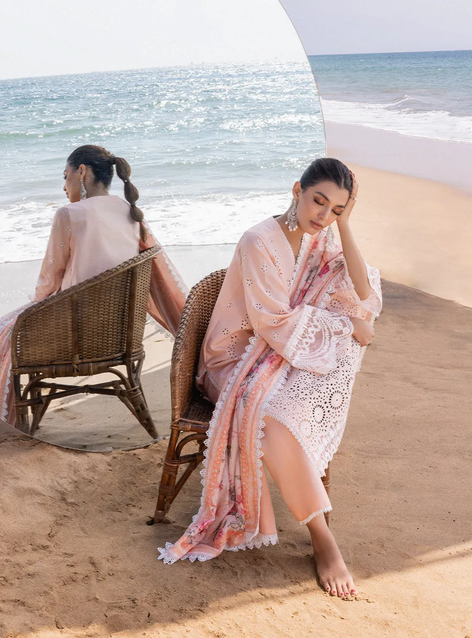 Zainab Chottani Chikankari Luxury Lawn Collection 2024 – Nora - 2A